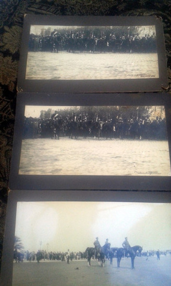 Antiguas Tres Fotos Militares 1930 Uruguay, Sanas. 0