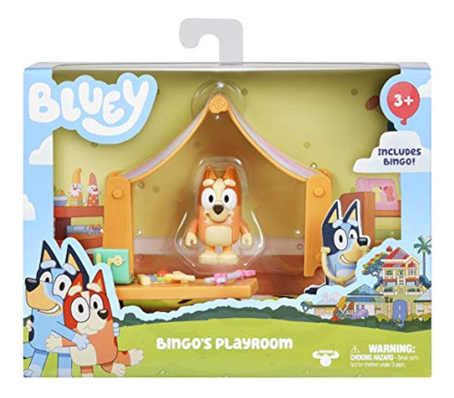 Sala De Juegos De Bluey Bingo, Con Figura De Bingo De 2.5  , 0