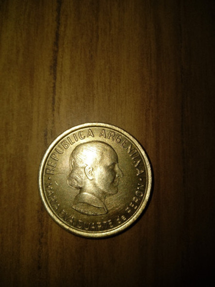 Moneda De 50 Centavos Cincuentenario Del Voto Femenino 1997 0