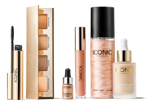 Kit De Maquillaje Iconic London Ceo Of Glow X6 1