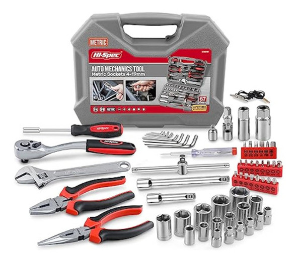 Hi-spec - Juego De Herramienta Mecánica Para Auto 0