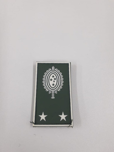 Distintivo Insignia Emborrachado Gen Brigada - 4 Un 1