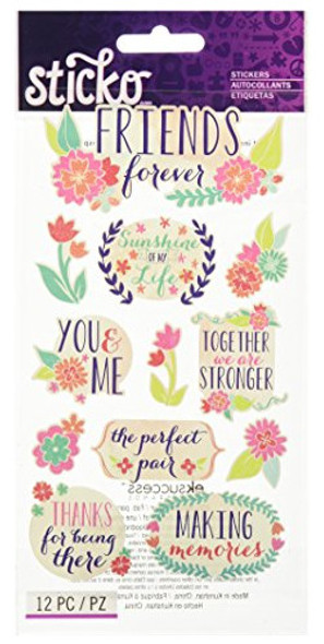 Sticko 5201361 Amigos Stickers Multicolor 0