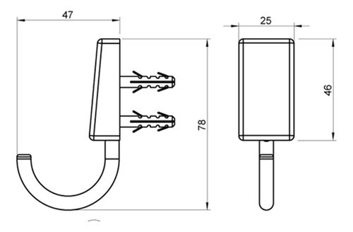 Cabide Lorenzetti Loren Way 2060 C30 1