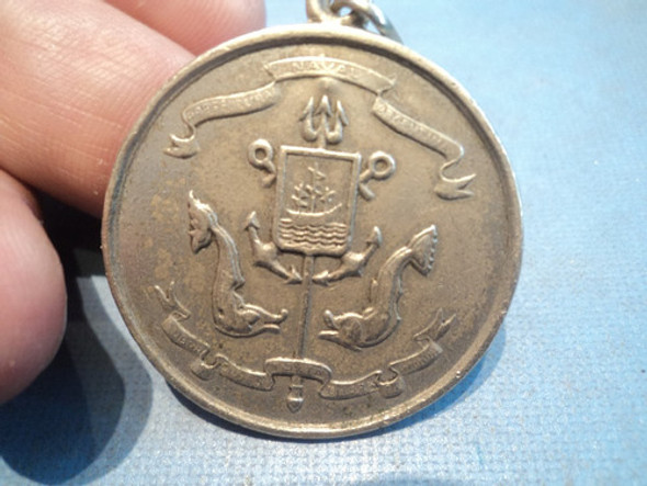 Medalla Prefectura Naval Argentina Plata Oro Escudo Triton 1