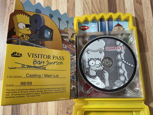 Box Dvd Simpsons 10ª Temporada _ Versão Inglês Colecionador 1