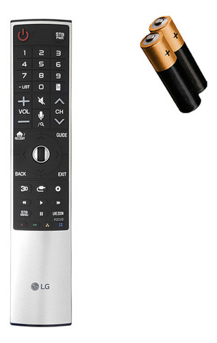 Controle Remoto Magic Remote Tv LG 55ec9300, 60lb6500 Orig. 0