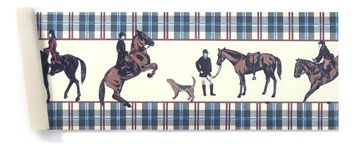 Guarda Vinilizada Bord X 5 Mts Caballo Equitación 90248/3 Ds 0