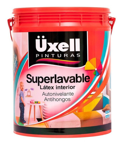 Látex Interior Superlavable Uxell Blanco 10 L 0