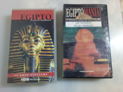 Documentales Vhs Egipto Y Tutankamon 0