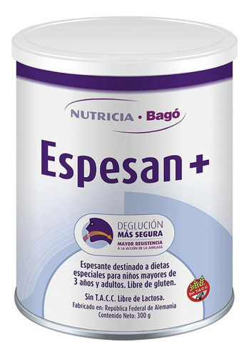 Espesan + Nutricia Bagó Lata X 300 Gr Oferta Limitada!! 1