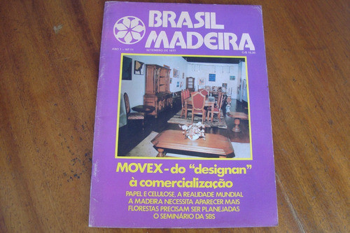 Revista Brasil Madeira 11 (1977) Movex Designan Comercializa 0