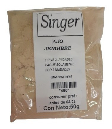 Ajo Jengibre Molido 50g 0
