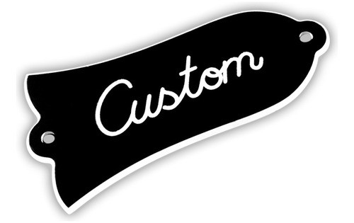 Truss Rod Cover Modelo Gibson Custom - Made In Japan 0