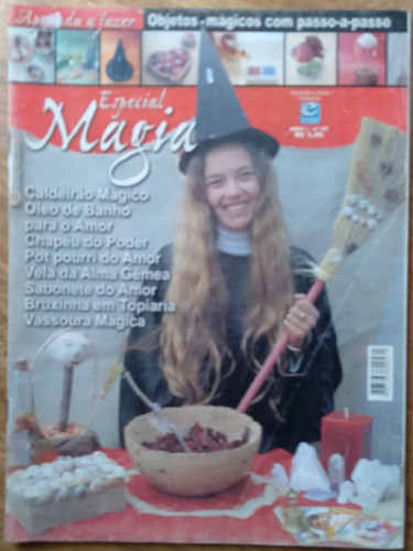 Revista Aprenda A Fazer Especial Magia / Caldeirão Mágico. 0