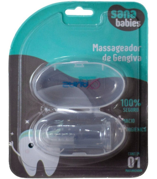 Dedeira Massageador De Gengiva P/ Bebês Sana Babies Bpa Free 0