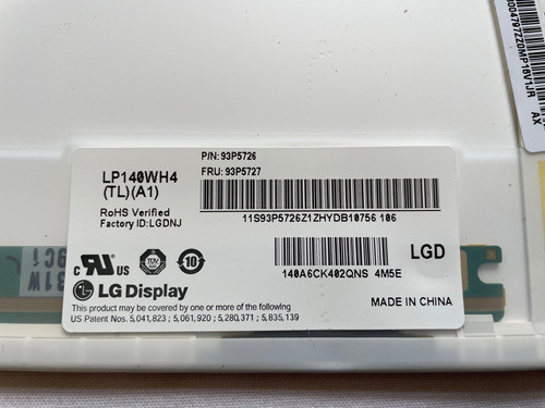 Tela Led 14 Lp140wh4 Tl A1 Hp Pavilion G4 1111br 1674 1
