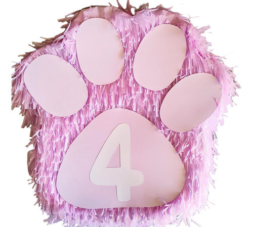 Piñata Artesanal Huella Perro Paw Patrol Huellita Animales 0