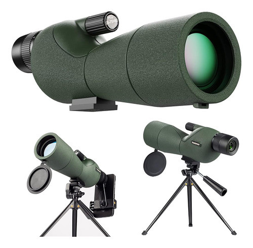 Yuanzimoo 25-75x60 Telescopios Con Trípode, Bolsa De Transpo 0