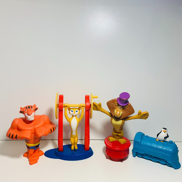 Madagascar 3 Mcdonalds 2012 Colección Completa - 8 Muñecos 1
