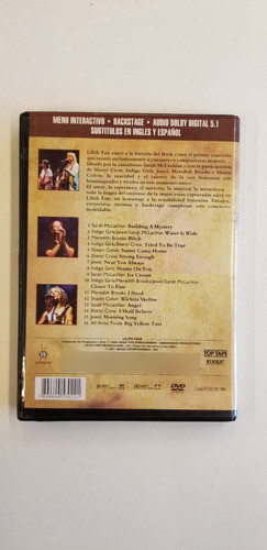 Lilith Fair A Celebration Of Women In Music Dvd Usado 1