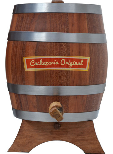 Barril Barrica Ancorote Madeira Sapucaia Vertical 2l Madeira 1