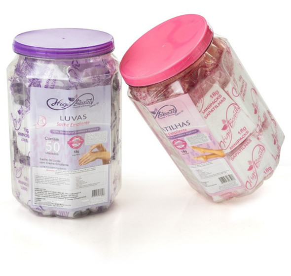 Kit Luvas E Sapatilhas  Creme De Cutículas Manicure + Brinde 0