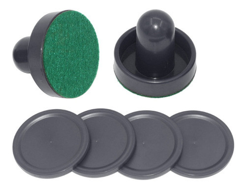 Discos De Air Hockey Tabla Mesa Arcada Jogo Empujador 0