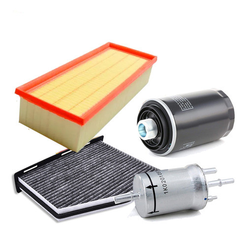 Kit Filtros A3 2.0-1.8 2012 2013 2014 0