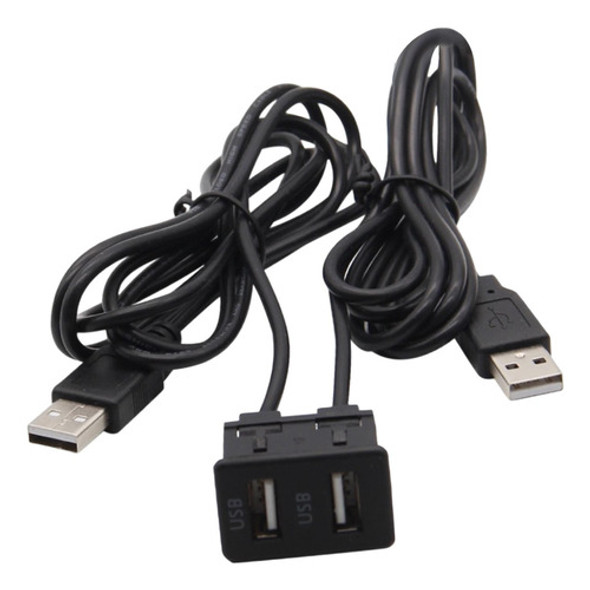 Cabo De Extensão Usb Da Montagem Nivelada Porta Usb Dupla 0