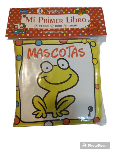 Libro Estimulación Temprana Para El Baño Con Sonajero Por 4 1