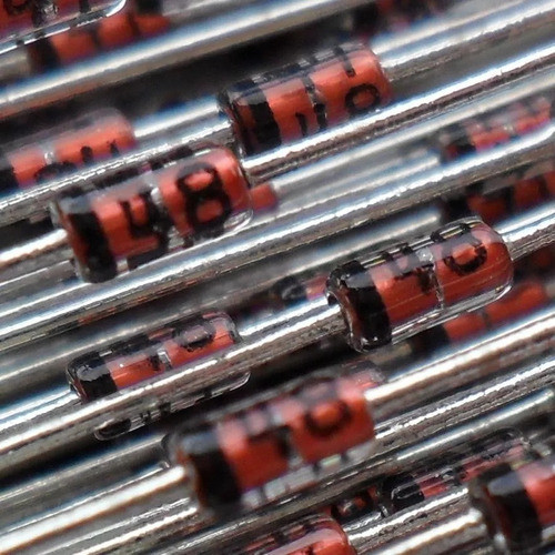100 Peças - Diodo De Sinal 1n4148 Fitado Promoção 1