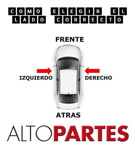 Guardabarro Partner Berlingo 2010/ Para Moldura Izquierdo 1