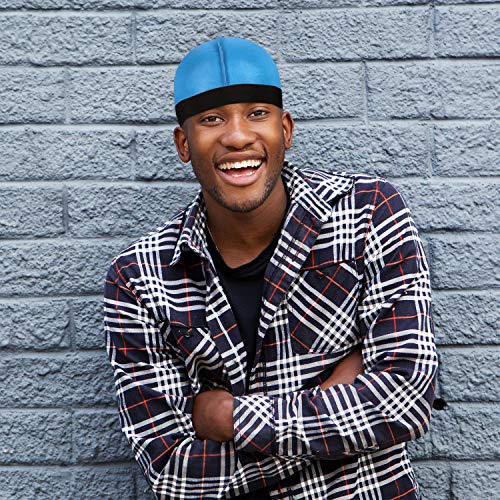 8 Piezas Gorras Durag Sedosas Gorra De Onda Elástica Diadema 1