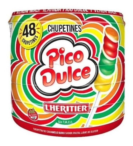Chupetín Pico Dulce X 10 Unidades 0