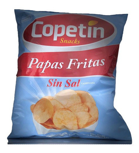 Papas Fritas Sin Sal 85 Gr (caja Con 25 Unidades) 0