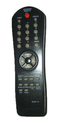 Control Remoto Tv Audinac Rh3411e 0