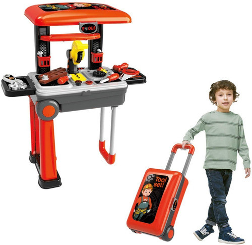 Valija Herramientas Para Niño Desarmable Con Accesorios 0