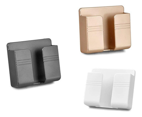 Soporte Adhesivo De Pared Para Telefonos / Controles Remotos 0
