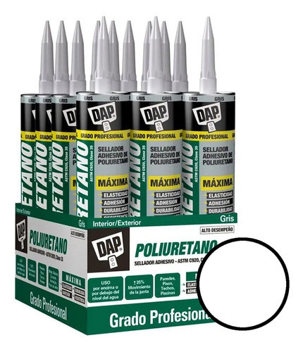 Dap Sellador Poliuretano Pintable Blanco - Caporaso 0
