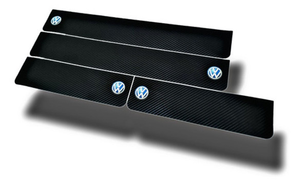 Protector Cubre Zócalo Carbono Vw Tiguan Enviogratis 1