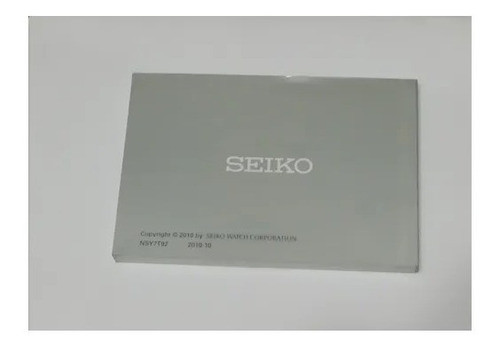 Manual De Instrucciones Reloj Seiko Quartz Cal.7t92 1