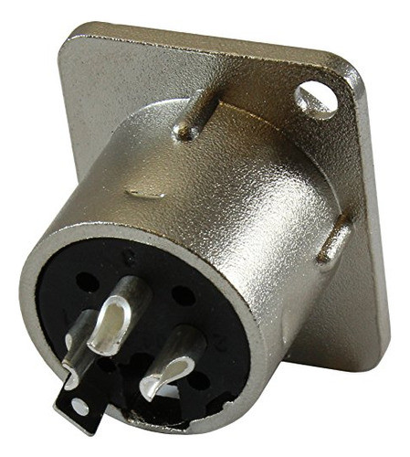 Gls Audio Xlr Jack Macho 3 Clavijas De Montaje En Panel Seri 0