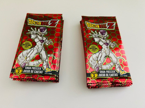 Dragon Ball Z Cartas Serie 2 Saga Freeze- Pack Por 40 Sobres 1