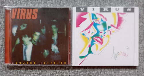 Lote 2 Cd Virus - Agujero Interior Y Locura Nuevos Sellados 0