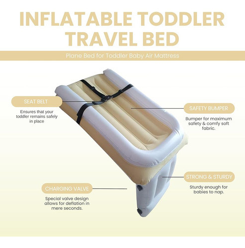 Gembebe Viaje Seguro Y Conveniente Con Cama Inflable Para Ni 1