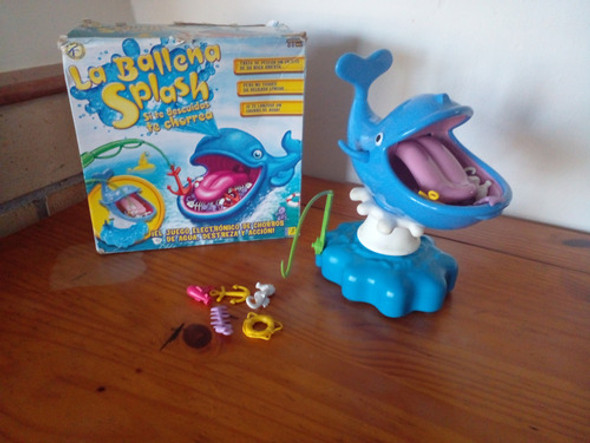 Juego Para Niños Ballena Splash, Lanza Agua, A Pilas 1 Juego Para Niños Ballena Splash, Lanza Agua, A Pilas 1