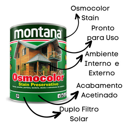 Osmocolor Montana Ipe 3,6l 1