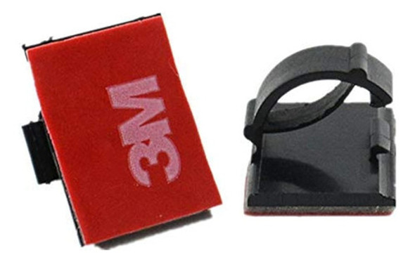 Isaddle Abrazaderas De Clips Autoadhesivas Para Cables Compa 0
