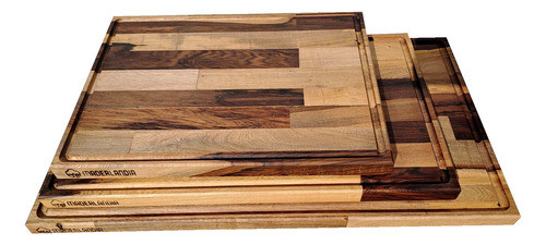 Tabla Asados Picadas Guayubira Grande 50x30x3cm 0
